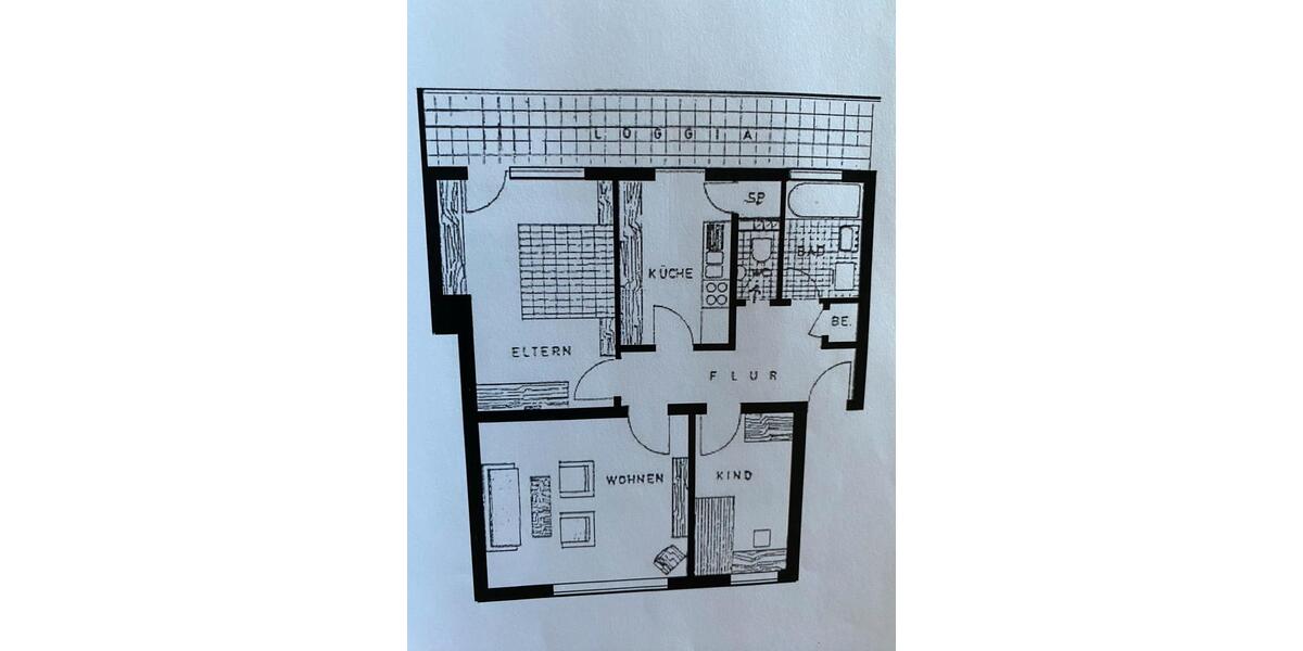 Etagenwohnung Lampertheim - 3 Zimmer, 75 m&sup2;, 180.000&euro; | Angebot:26261335