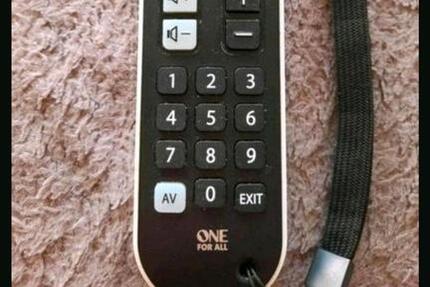 Fernbedienung ONE VOR ALL zimmer