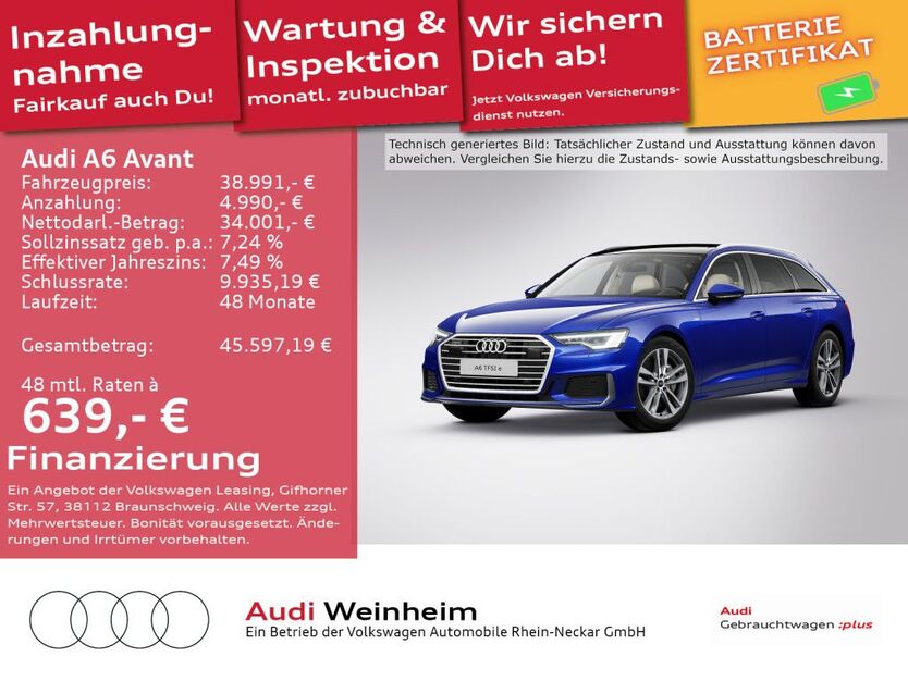 Audi A6 89.016 km 38.991 € Weinheim 69469