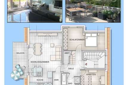 Wohnung Mannheim Hochstätt - 5 Zimmer, 110 m&sup2;, 581.000&euro; | Angebot:26890939
