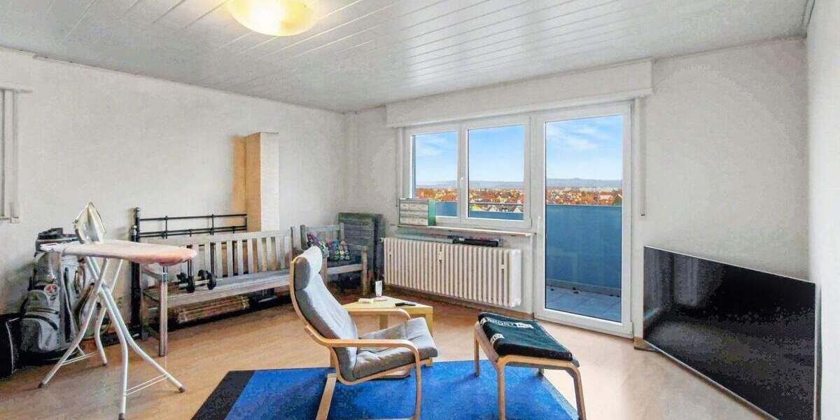 3 Zimmer Wohnung mit traumhaften Ausblick über Viernheim 3 zimmer