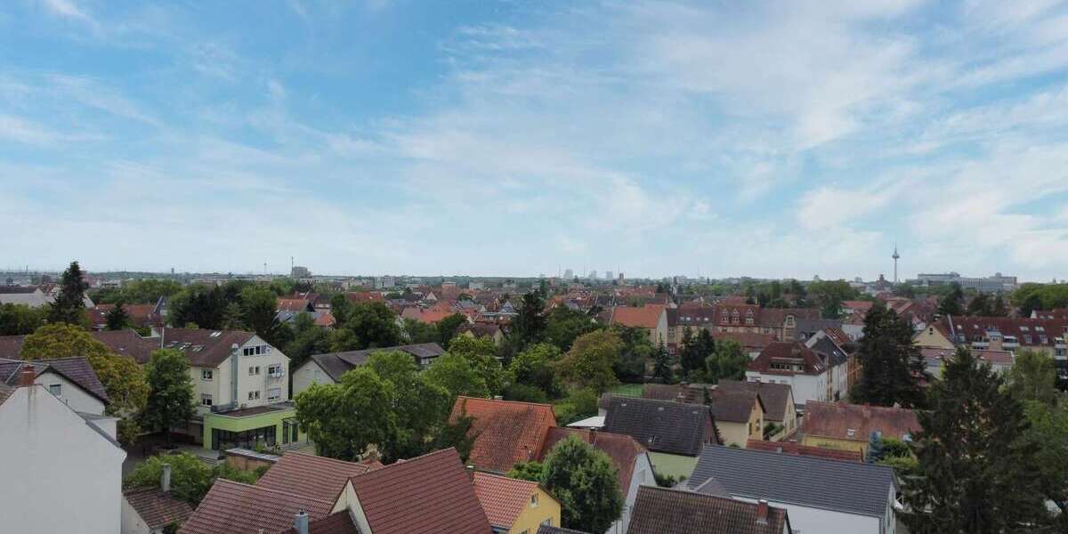 Praktisch geschnittene 2-Zimmer-Wohnung mit Balkon und Stellplatz - Terrassenwohnung Mannheim Käfertal | Angebot:27023847