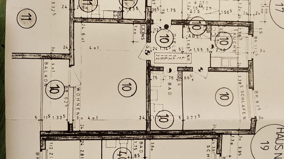 Etagenwohnung Hemsbach - 2 Zimmer, 59 m&sup2;, 195.000&euro; | Angebot:26391826