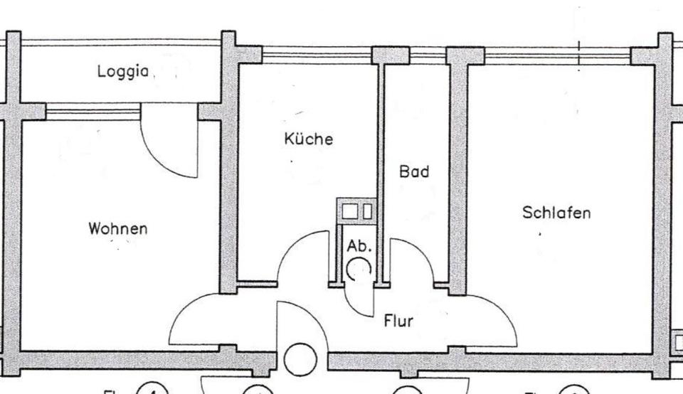 Freie Nichtraucher 2 ZiKB ETW zu verk. 2 zimmer