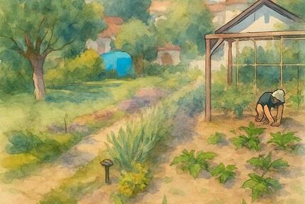 Kleingarten Schrebergarten abzugeben im Mannheimer Norden zimmer