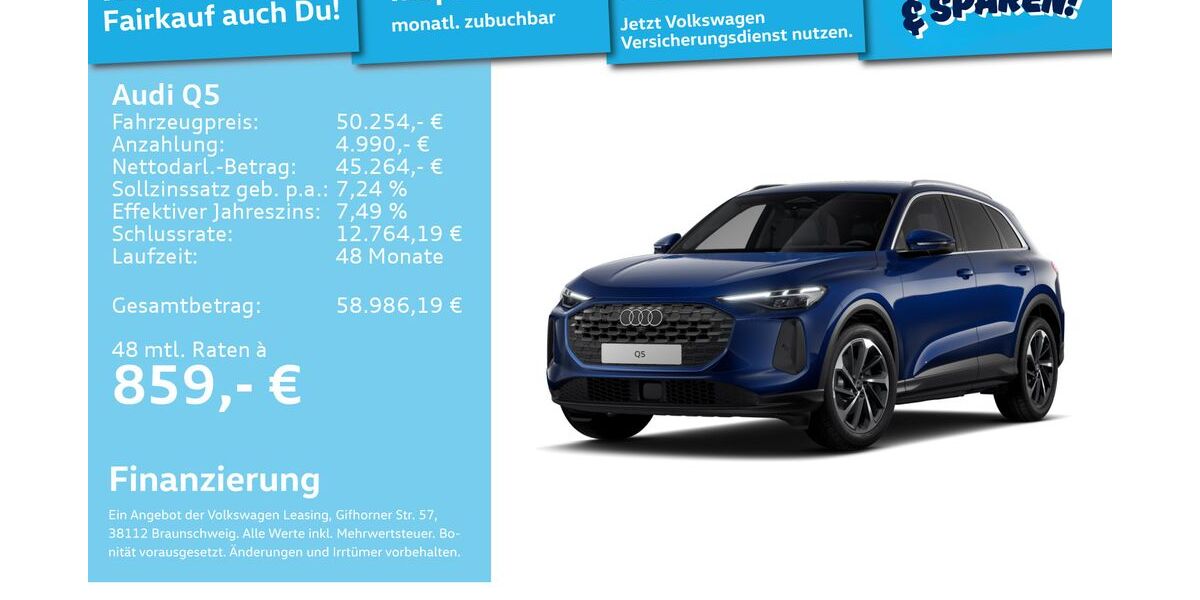 Audi Q5 22.493 km 47.999 &euro; Weinheim 69469