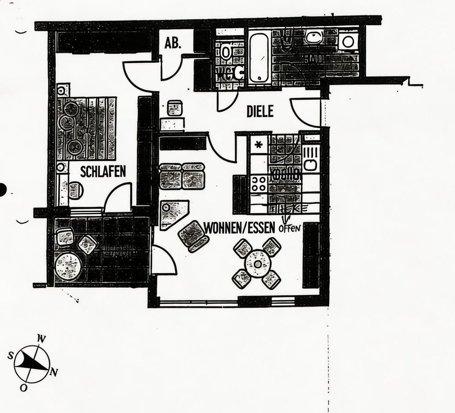 Hochparterre Weinheim - 2 Zimmer, 63 m&sup2;, 229.000&euro; | Angebot:26426089