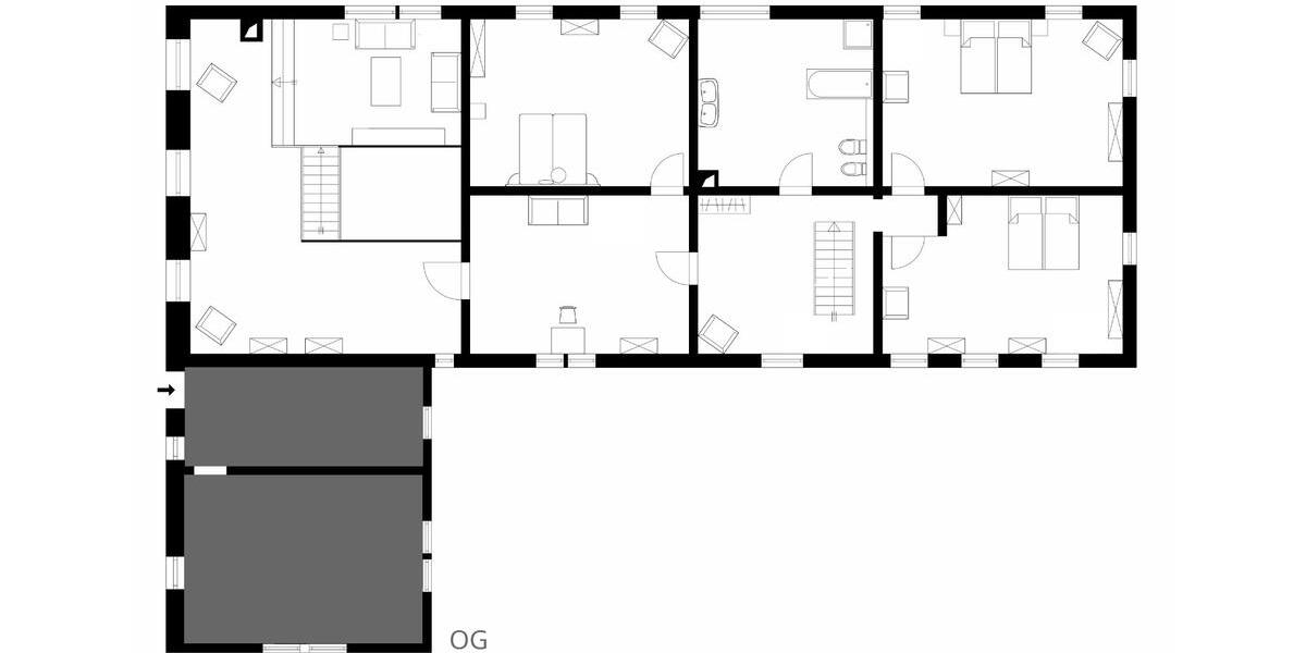 Etagenwohnung Weinheim - 5 Zimmer, 230 m&sup2;, 1.950&euro; | Angebot:26481764