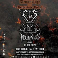 Eis + Surtalog + Nocturnis | We support independent artists 18.09.2026 Live Music Hall