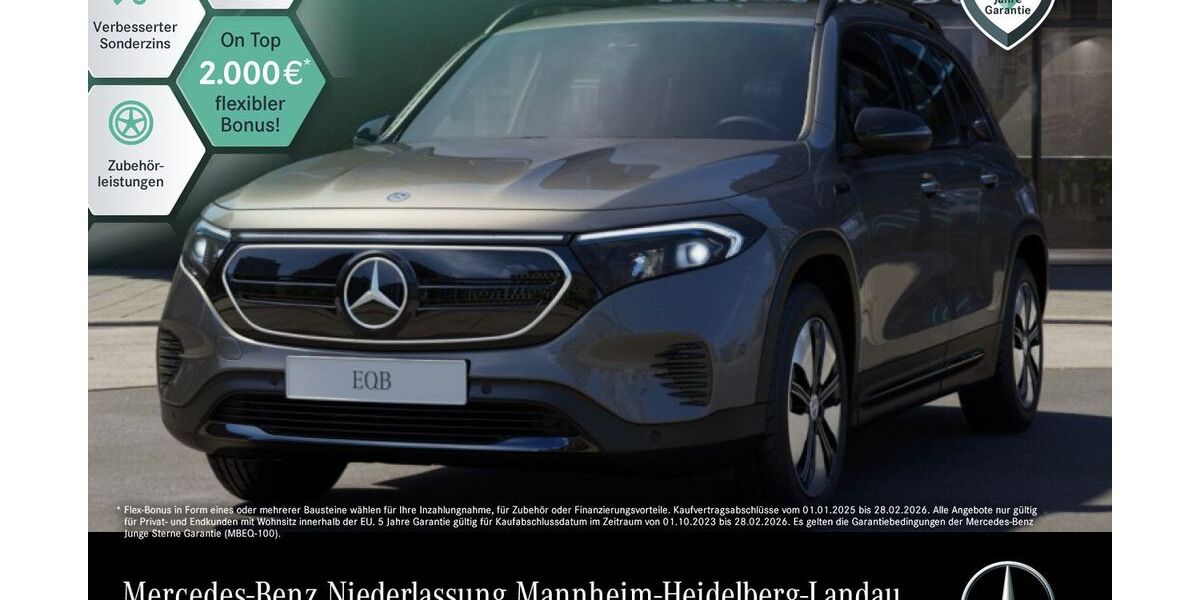 Mercedes-Benz EQB 39.119 km 29.790 € Mannheim 68165