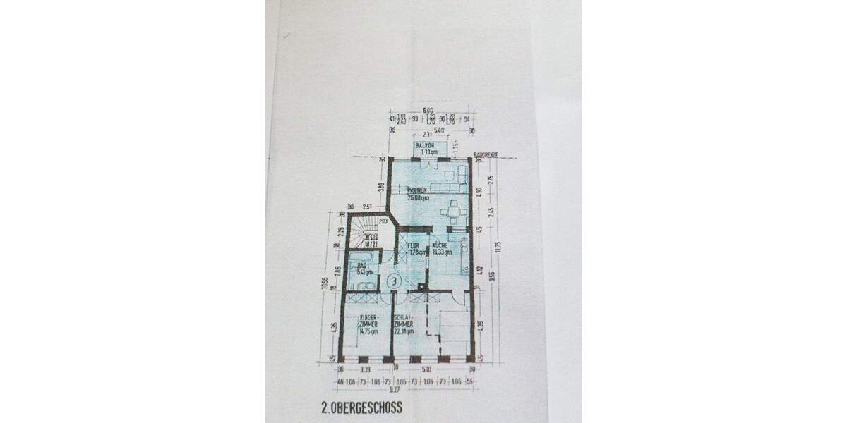 Etagenwohnung Heidelberg Altstadt - 4 Zimmer, 95 m&sup2;, 680.000&euro; | Angebot:24825911