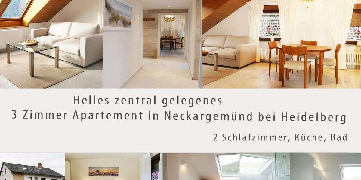 Etagenwohnung Neckargemünd Kleingemünd - 3 Zimmer, 96 m&sup2;, 990&euro; | Angebot:26363859