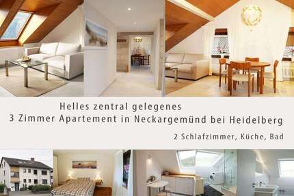 Wohnung Neckargemünd Kleingemünd - 3 Zimmer, 96 m&sup2;, 990&euro; | Angebot:26363859