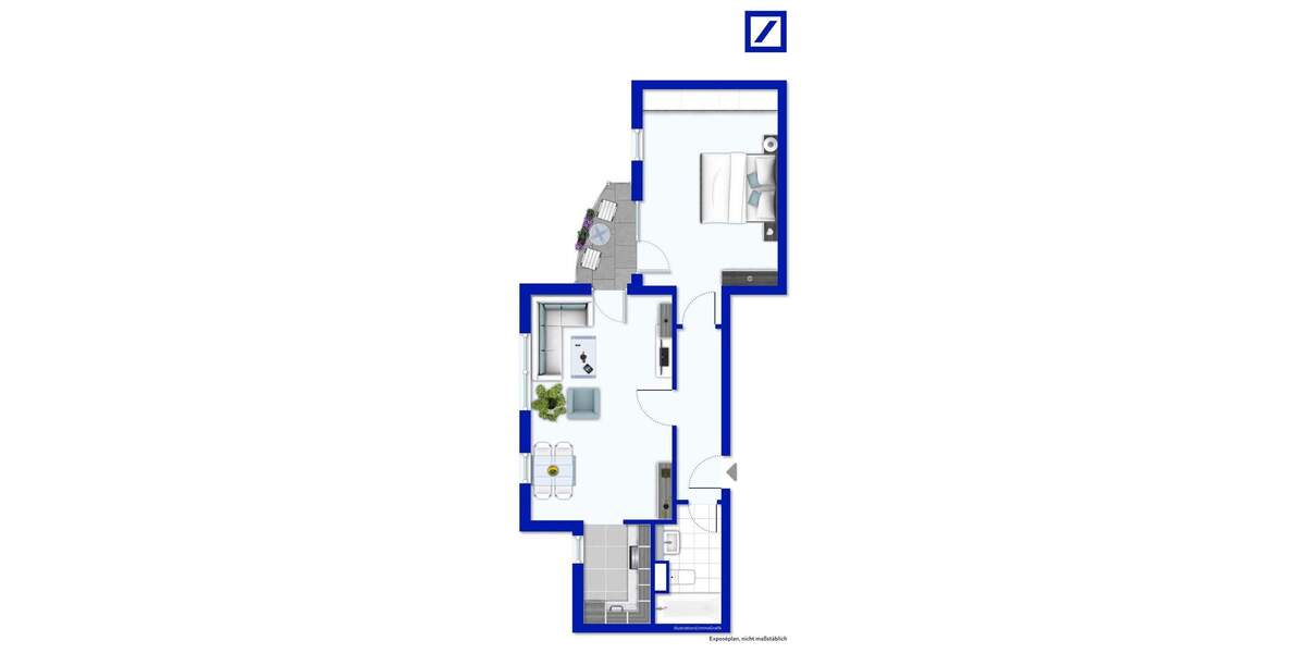 Etagenwohnung Ludwigshafen Friesenheim/Nord - 2 Zimmer, 58 m&sup2;, 139.000&euro; | Angebot:24764125
