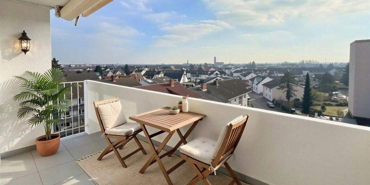 Etagenwohnung Hockenheim - 4 Zimmer, 104 m&sup2;, 299.000&euro; | Angebot:25467609