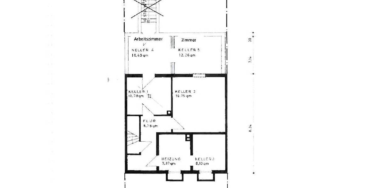 Reihenmittelhaus Hemsbach - 5 Zimmer, 128 m&sup2;, 299.000&euro; | Angebot:26798722