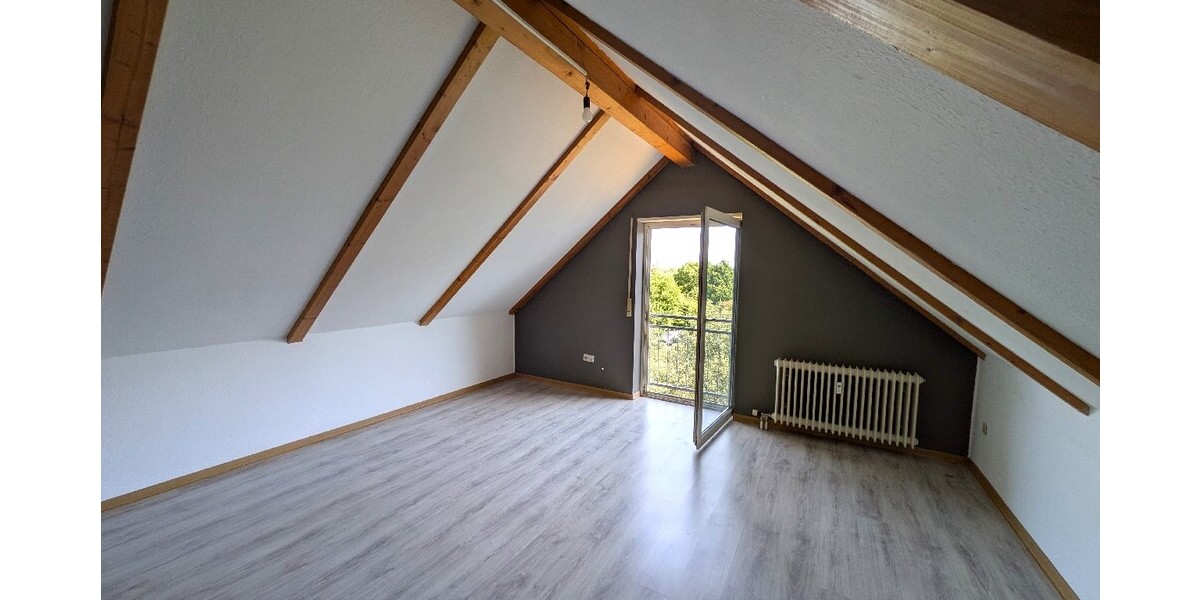 RESERVIERT! Maisonette im DG mit Balkon zur angenehmen Nordseite - Maisonettenwohnung Waghäusel Kirrlach | Angebot:27023521
