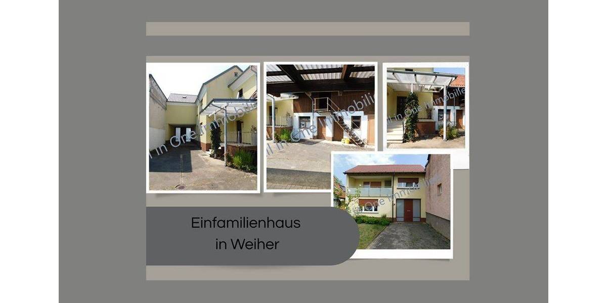 Einfamilienhaus Ubstadt-Weiher Weiher - 6 Zimmer, 125 m&sup2;, 299.000&euro; | Angebot:26487875