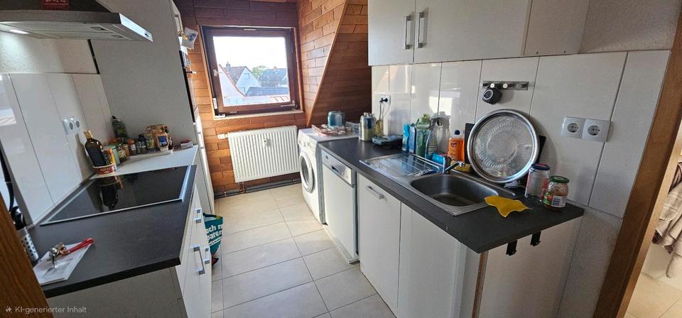 Dachgeschoßwohnung Lampertheim - 2 Zimmer, 55 m&sup2;, 675&euro; | Angebot:26238000