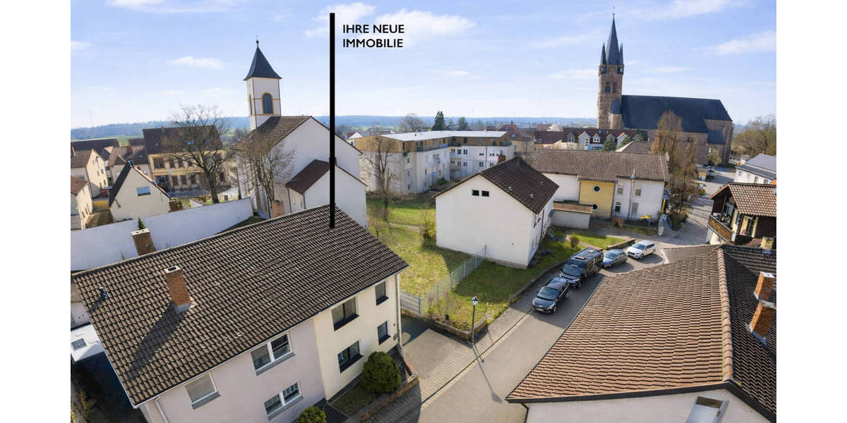 ATIK: Gepflegte Doppelhaushälfte in attraktiver Lage von Reilingen - Doppelhaushälfte Reilingen | Angebot:26267347