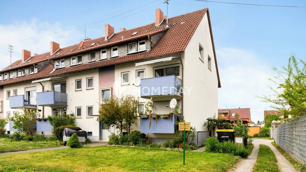 Etagenwohnung Ludwigshafen am Rhein Oppau - 5 Zimmer, 116 m&sup2;, 298.000&euro; | Angebot:26345175