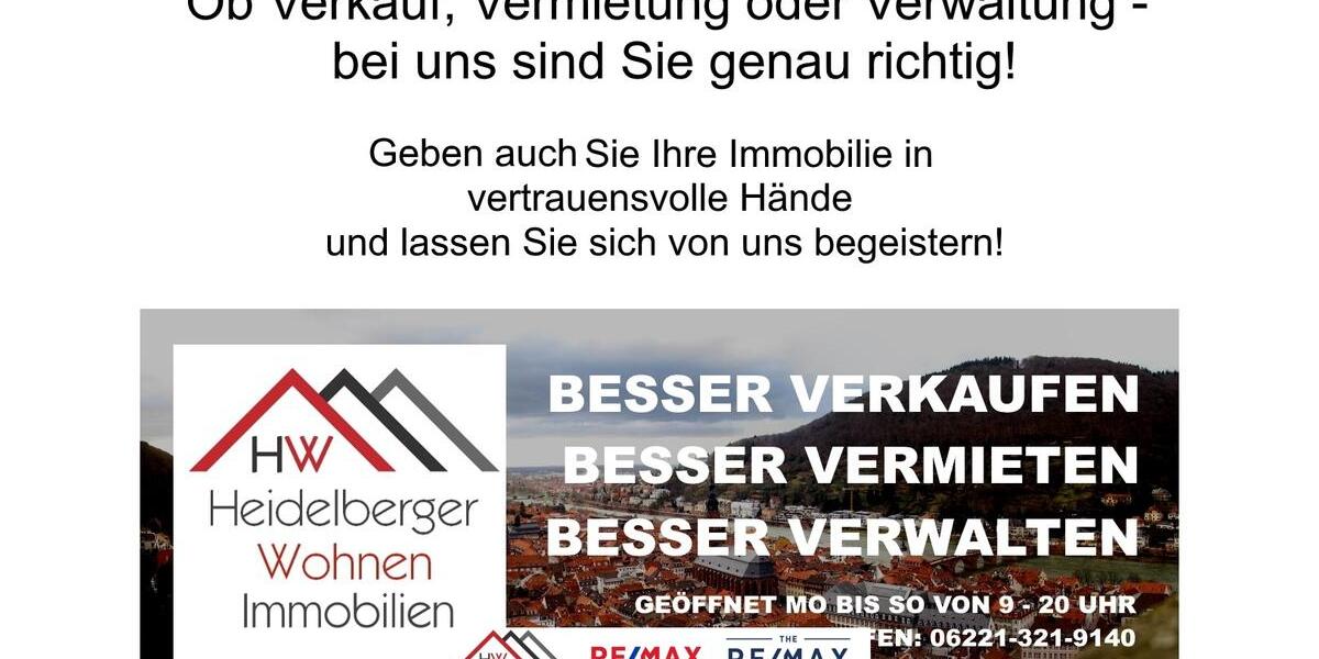 Schöne 4 Zimmer ETW, 120qm, mit Balkon und Stellplatz, in guter Lage von Heidelberg zu vermieten 4 zimmer