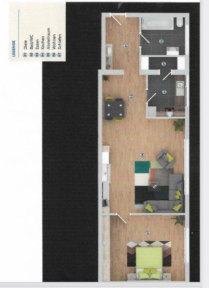 Etagenwohnung Wiesloch - 2 Zimmer, 71 m&sup2;, 193.000&euro; | Angebot:27156275