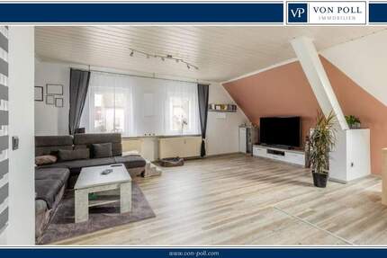 Großzügige Dachgeschosswohnung mit Loggia, Sauna und Garage 3 zimmer