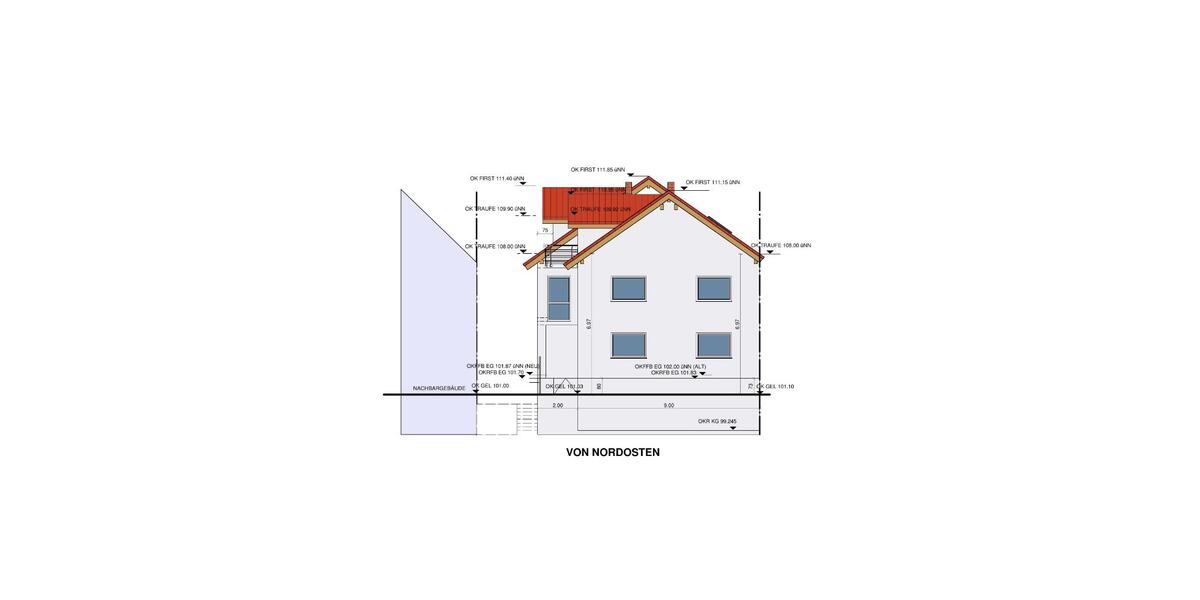 Freistehendes Haus mit Baugenehmigung zum 4-Familienhaus mit Doppelparker - Mehrfamilienhaus, Wohnhaus Schifferstadt | Angebot:27028751