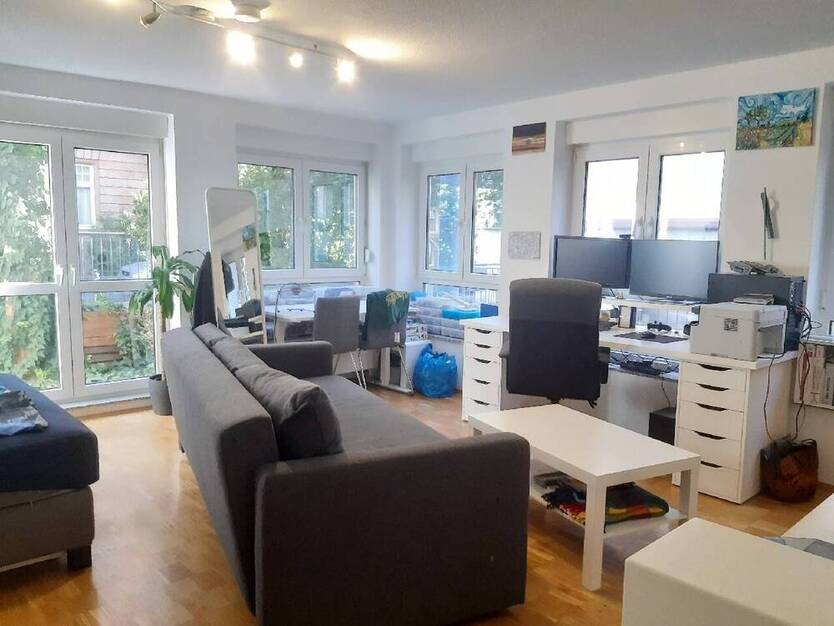 Neckarstadt-Ost: Schicke 1 ZKB mit Terrasse und Doppelparker sucht passenden Mieter