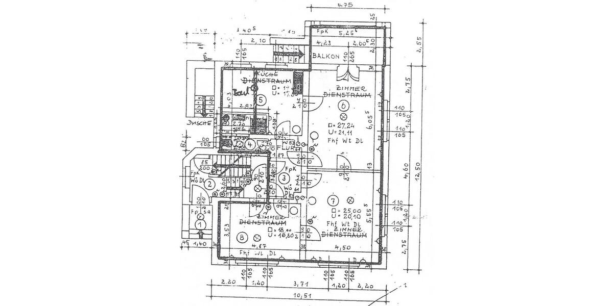 Mehrfamilienhaus, Wohnhaus Oberzent - 20 Zimmer, 381 m&sup2;, 579.000&euro; | Angebot:25419627