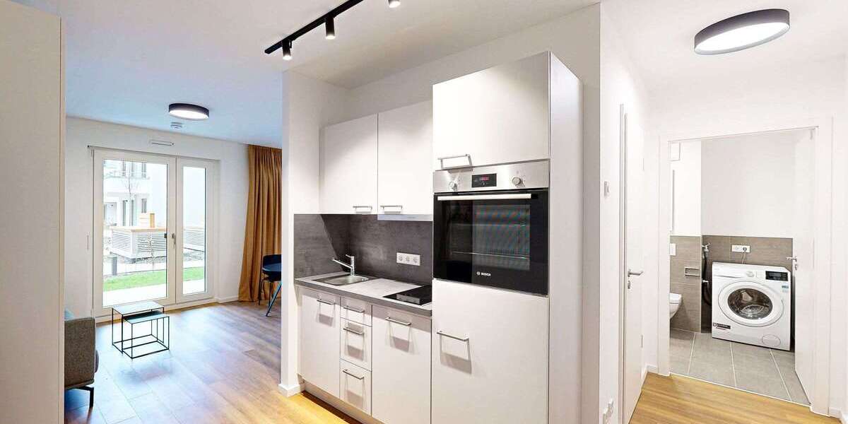 Etagenwohnung Ludwigshafen am Rhein Parkinsel - 1 Zimmer, 45 m&sup2;, 831&euro; | Angebot:26968222