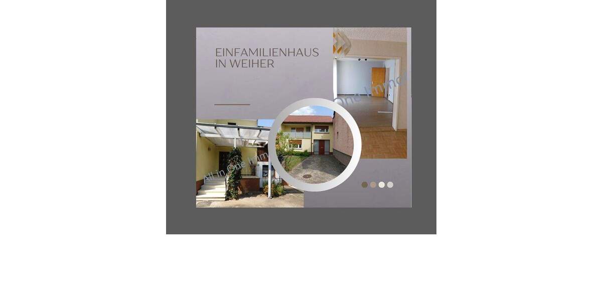 Einfamilienhaus Ubstadt-Weiher Weiher - 6 Zimmer, 125 m&sup2;, 299.000&euro; | Angebot:25142157