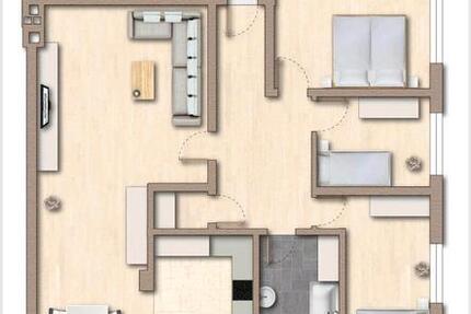 Wohnung Wiesloch - 4 Zimmer, 95 m&sup2;, 325.000&euro; | Angebot:25660119