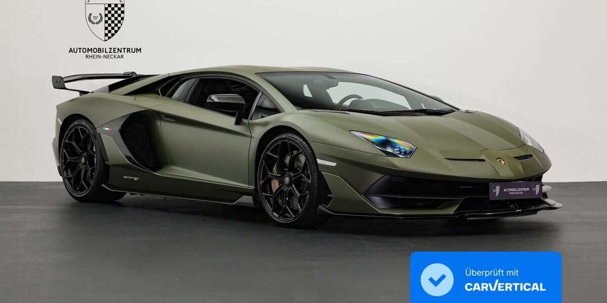 Lamborghini Aventador 7.980 km 629.900 &euro; Viernheim 68519