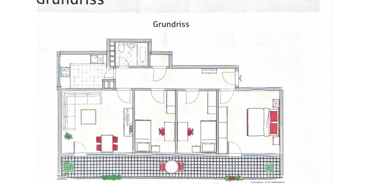 Etagenwohnung Ludwigshafen am Rhein Rheingönheim - 4 Zimmer, 88 m&sup2;, 305.000&euro; | Angebot:26758769