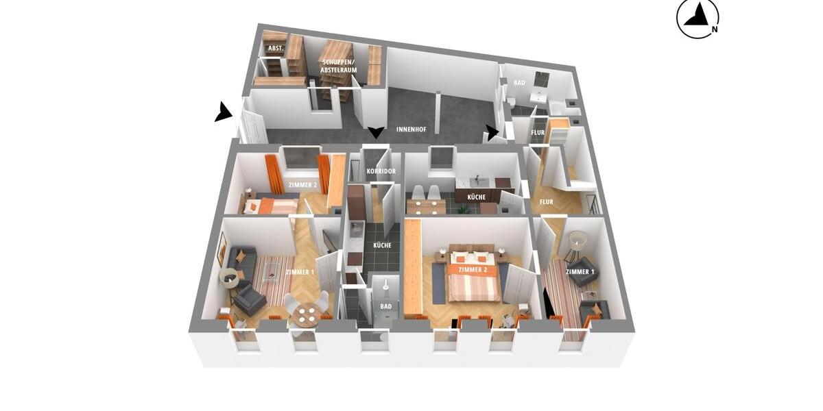 Mehrfamilienhaus, Wohnhaus Ilvesheim - 7.5 Zimmer, 205 m&sup2;, 499.000&euro; | Angebot:26794443