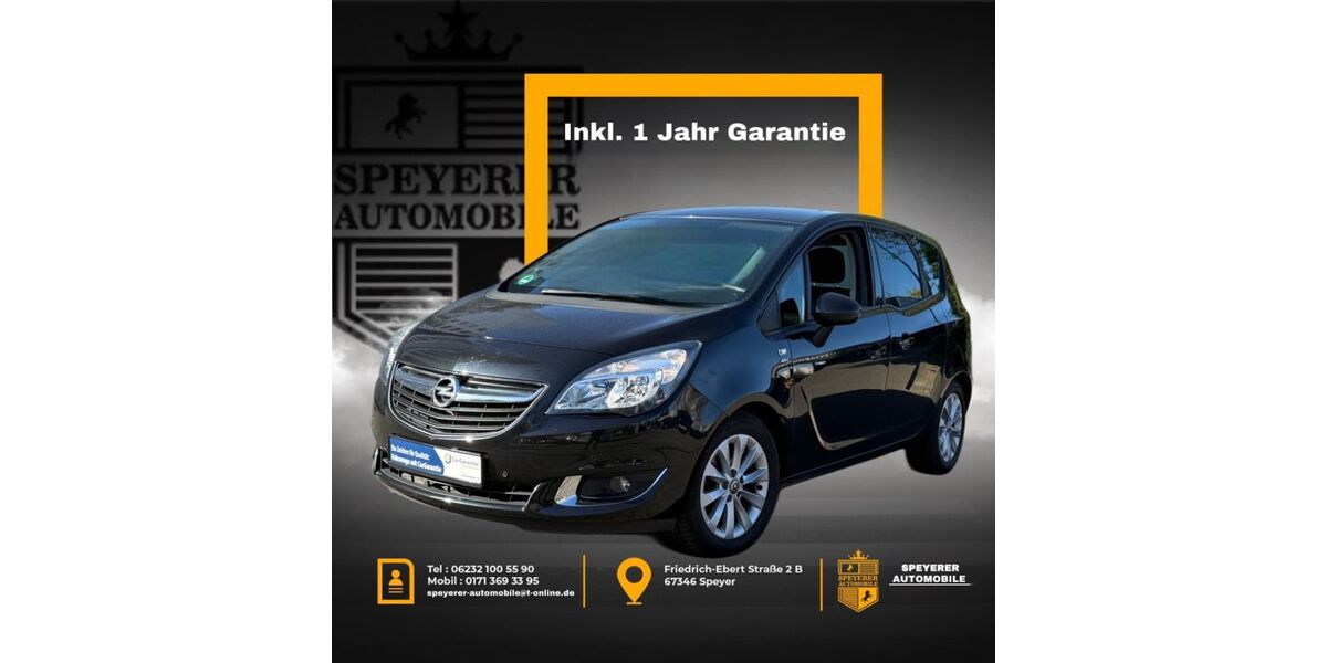 Opel Meriva 83.000 km 9.950 &euro; Speyer 67346