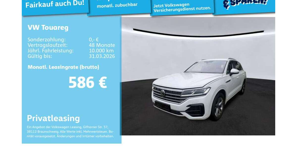 VW Touareg 51.937 km 46.993 &euro; Mannheim 68309