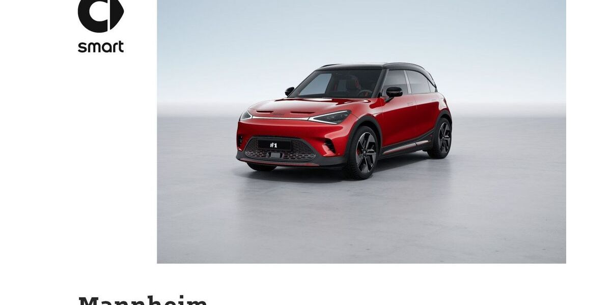 Smart #1 13.279 km 30.990 &euro; Mannheim 68165