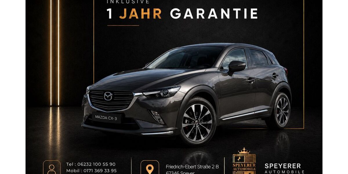 Mazda CX-3 44.000 km 16.480 &euro; Speyer 67346