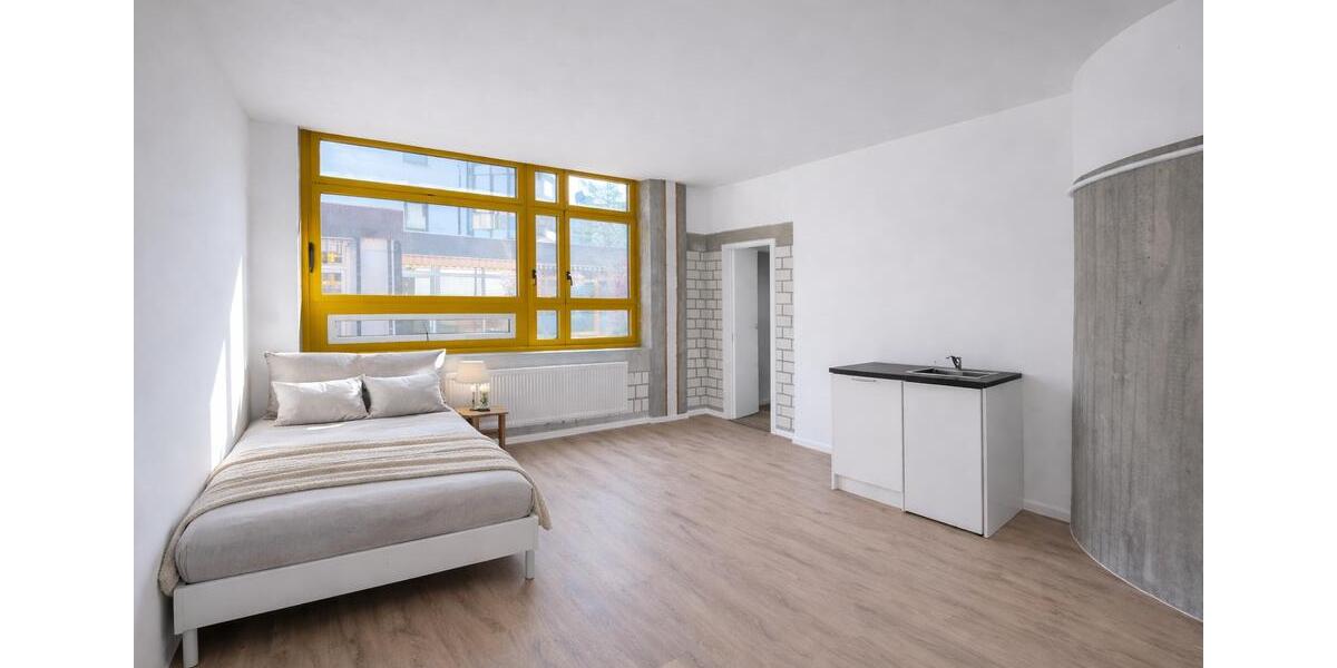 Etagenwohnung Mannheim Almenhof - 1 Zimmer, 27 m&sup2;, 529&euro; | Angebot:26088244