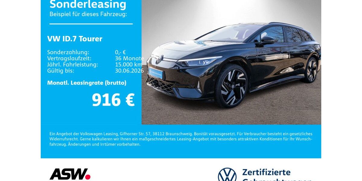 VW ID.7 22.000 km 64.930 &euro; Sinsheim 74889