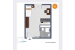 Etagenwohnung Heidelberg Bahnstadt - 1 Zimmer, 22 m&sup2;, 700&euro; | Angebot:26663448
