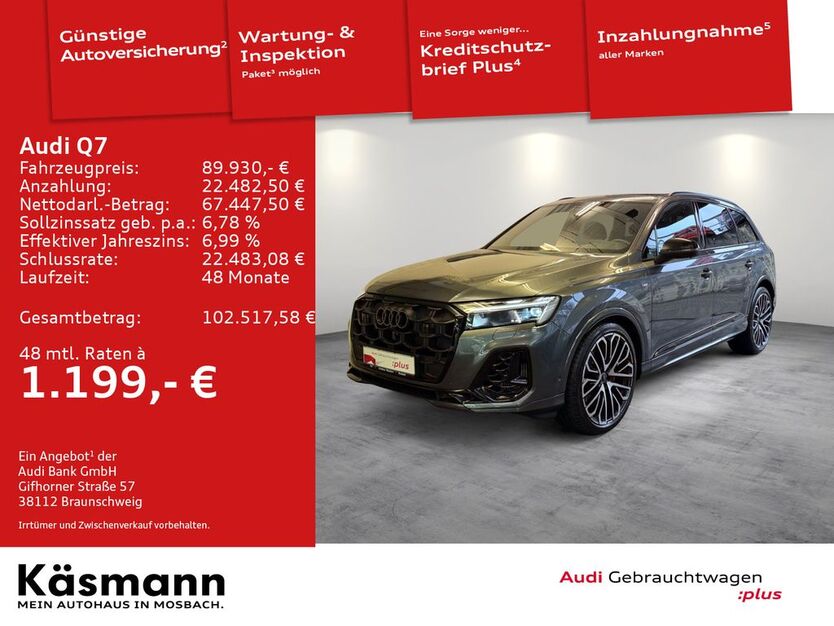 Audi Q7 8.413 km 89.930 € Mosbach 74821