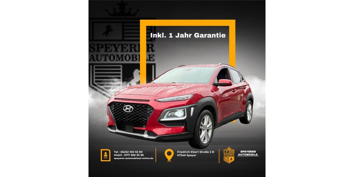Hyundai KONA 20.000 km 17.480 € Speyer 67346