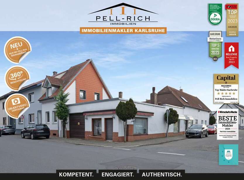 Haus zum Kaufen in Oberhausen-Rheinhausen 449.000 € 266 m²