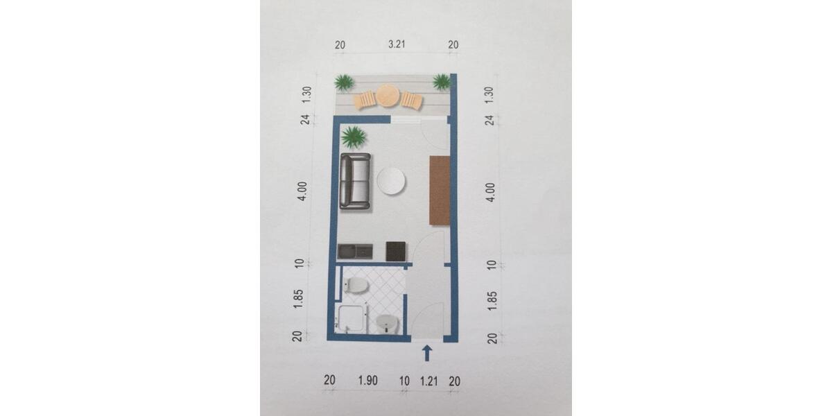 Mehrfamilienhaus, Wohnhaus Mannheim Neckarstadt-Ost - 1 Zimmer, 21 m&sup2;, 109.000&euro; | Angebot:26825060