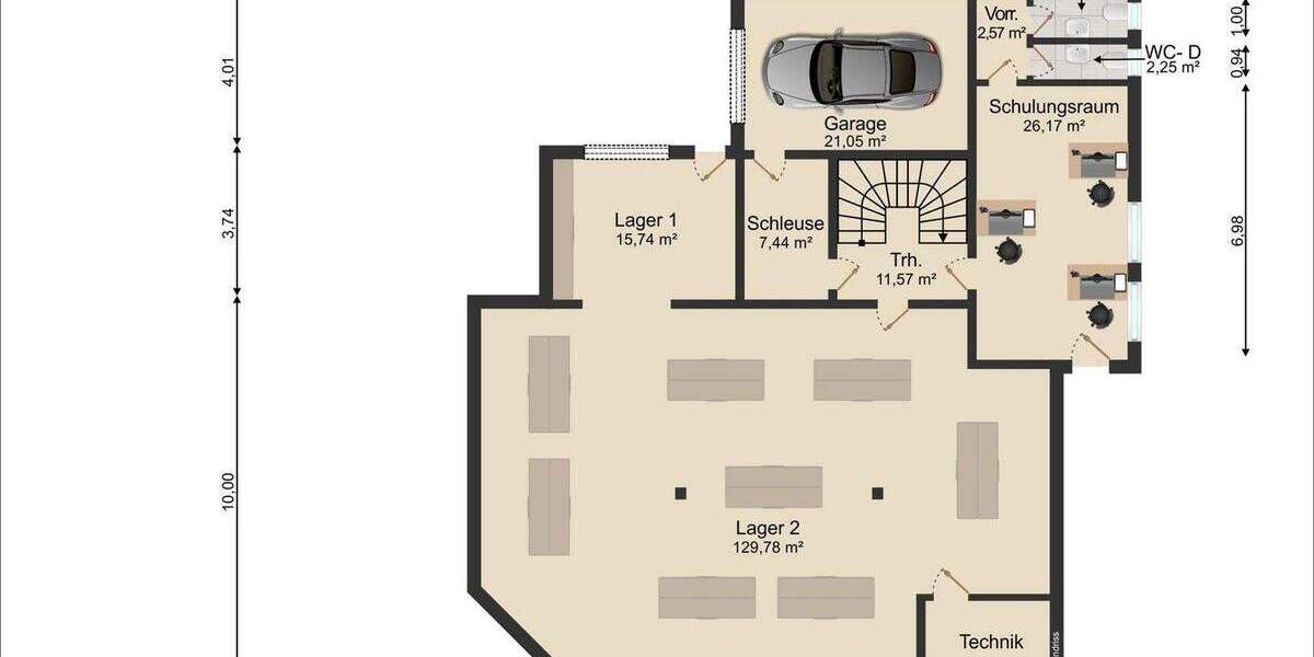 Gewerbeobjekt Ludwigshafen Oggersheim - 995.000&euro; | Angebot:24738210