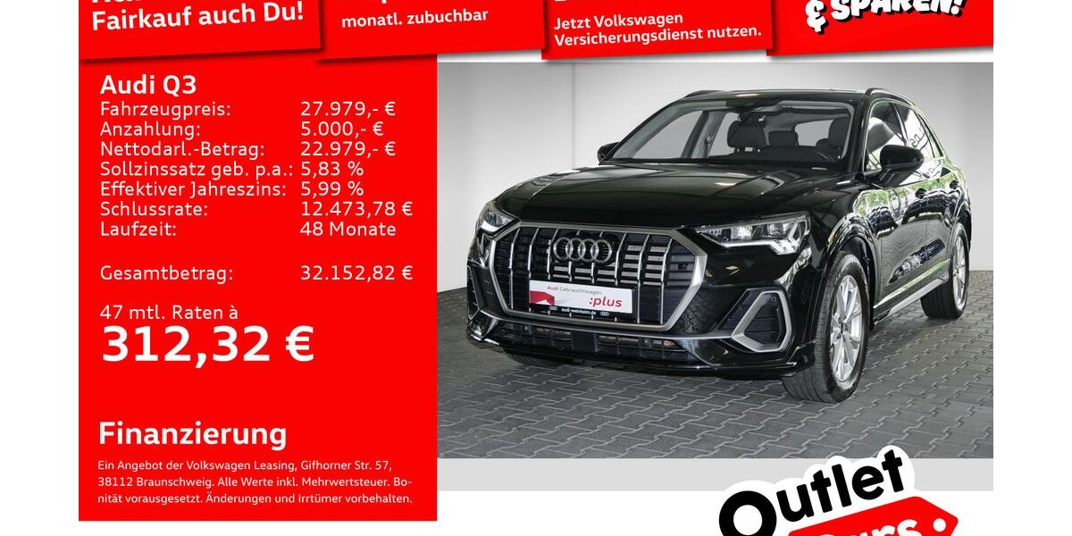 Audi Q3 56.854 km 25.999 &euro; Weinheim 69469